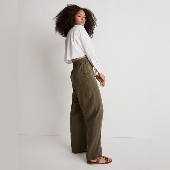 Madewell Straight Cargo Pants in Softdrape - Picture 9 of 10